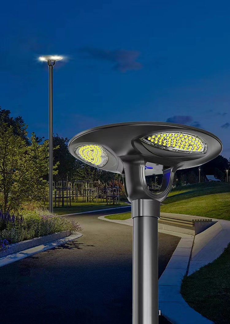 Applications of UFO 30W solar garden Lights