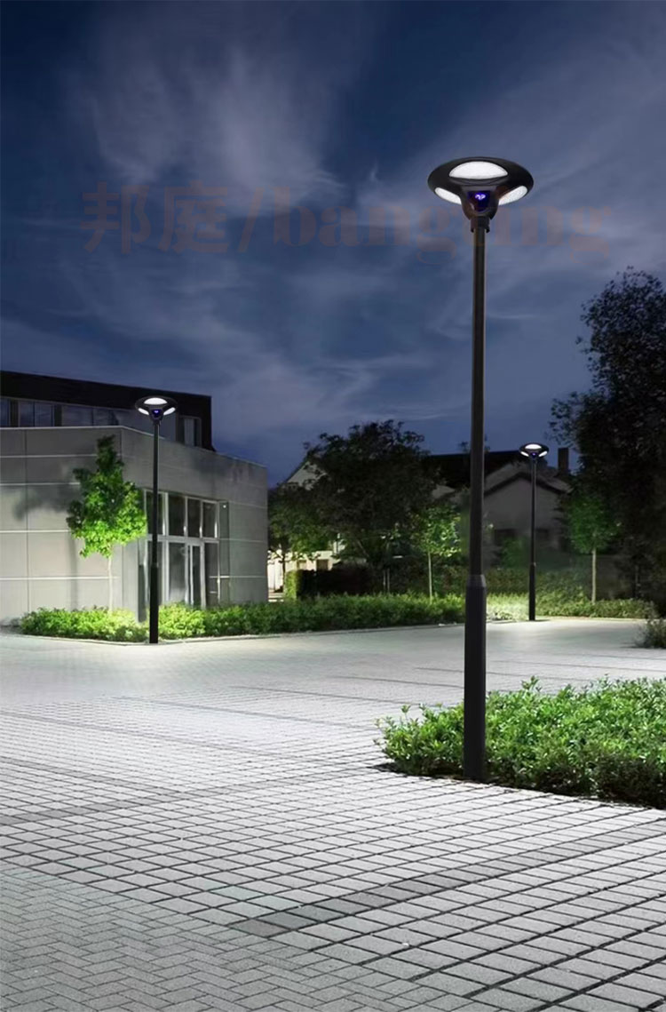 Applications of UFO 30W solar garden Lights