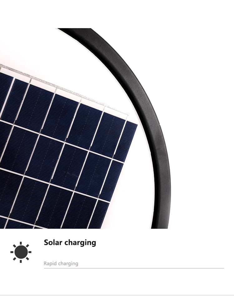 5w solar lawn light
