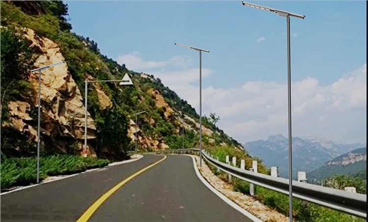 FXSeries All In One Solar Street Light Application