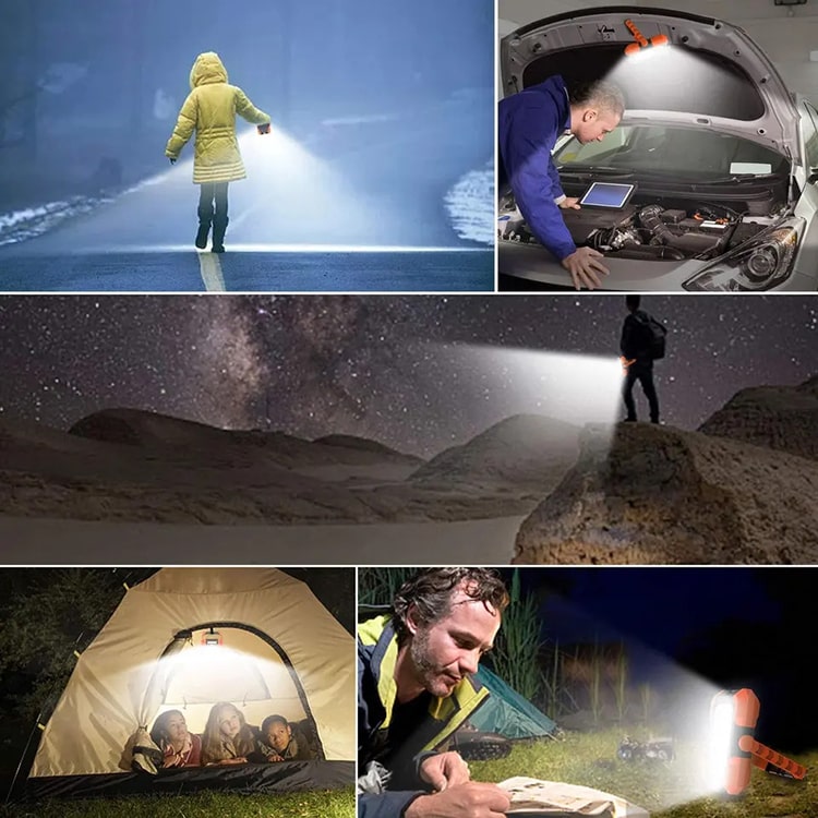 Portable LED Solar Work Light