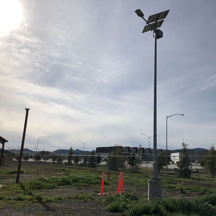Solar Street Light Project