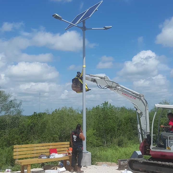 Solar Street Light Project