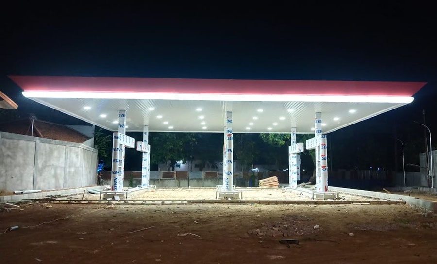 150W LED gas station light