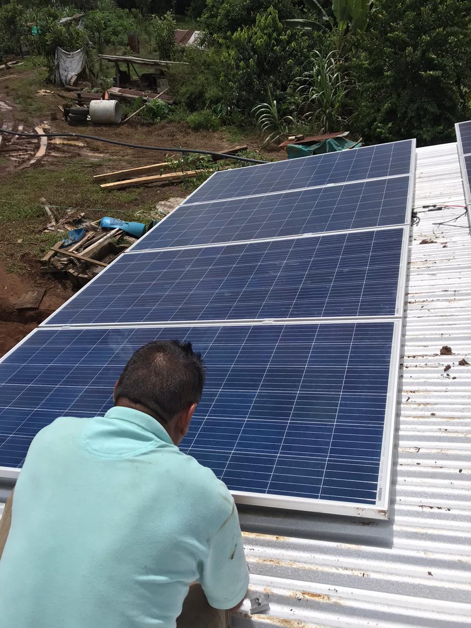 1500W Off-grid Solar Power System in Costa Rita