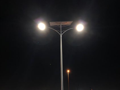 60W Solar Street Light Project in Mexico